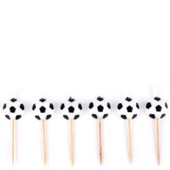 Sale Football Birthday Party Candles - Pack Of 6 Cake Candles|Birthday Party