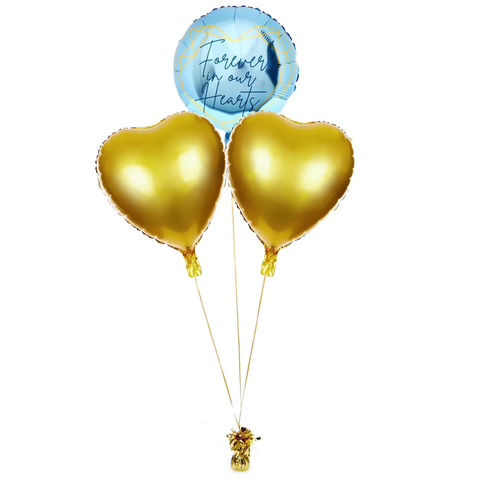 Card Factory Forever In Our Hearts Balloon Bouquet - DELIVERED INFLATED!