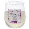 Card Factory Friendship Blackcurrant & Tuberose Scented Candle