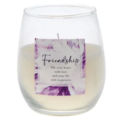 Card Factory Friendship Blackcurrant & Tuberose Scented Candle
