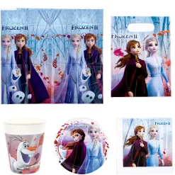 New Frozen II Party Bundle - 16 Guests Tableware|Birthday Party