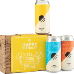 Card Factory Full Circle Brew Co. Happy Birthday 3 Beer Gift Box