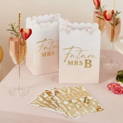 Clearance Future Mrs Customisable Party Bags - Pack of 4 Bags & Favours|Hen Party