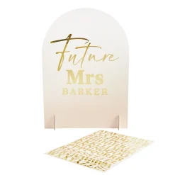 Card Factory Future Mrs Customisable Sign