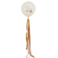 New Future Mrs Jumbo 18-Inch Latex Balloon & Tassel Tail Hen Party|Balloons For Her