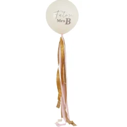 Sale Future Mrs Personalised Balloon With Tassels & Stickers Hen Party|Balloons For Her