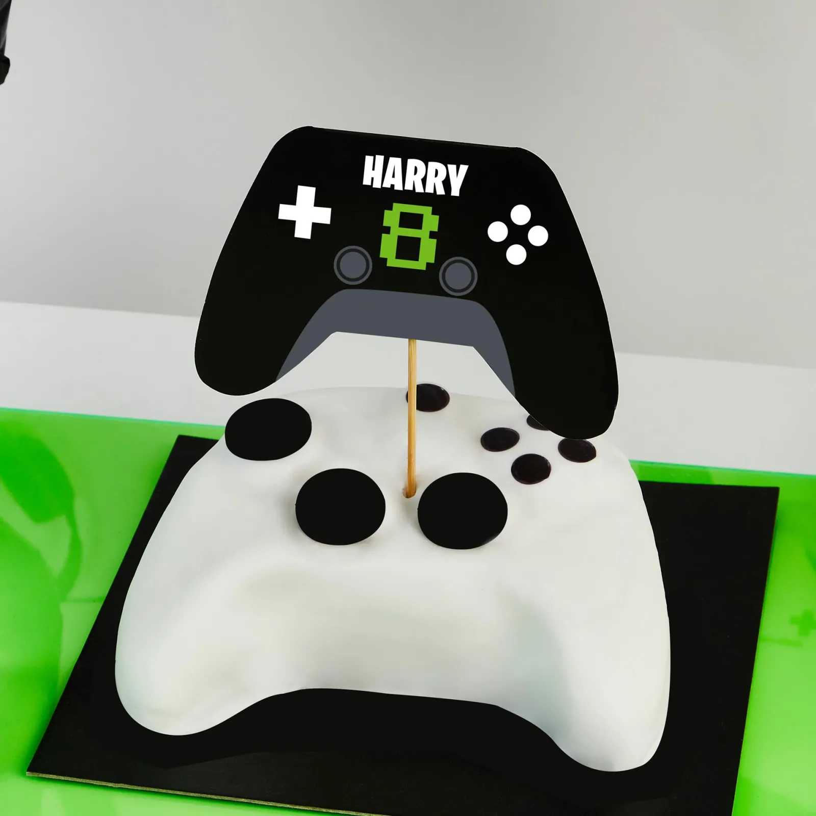 Outlet Game Controller Card Cake Topper Cake Candles|Birthday Party
