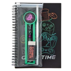 Gamer A5 Notebook & Pencil Case Notebooks & Stationery|Birthday Gifts