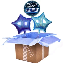 Kids Card Factory Gaming Happy Birthday Balloon Bouquet - DELIVERED INFLATED!