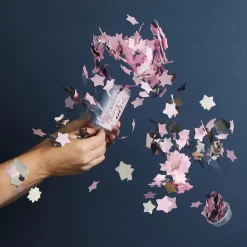 Gender Reveal Confetti Push Pops - Pack of 2 Confetti & Foiletti|Gender Reveal Party