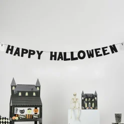 New Ghost Happy Halloween Felt Banner 2m Banners & Bunting|Halloween Party