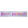 Card Factory Giant Pink Happy Birthday Banner