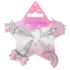 Kids Card Factory Glitters & Glows Hair Accessories Set