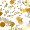 Card Factory Gold & Silver Happy Birthday Confetti