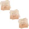New Gold Foiled Special Age Paper Napkins (Pack of 16) - Choose Your Milestone Tableware|Birthday Party