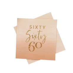 New Gold Foiled Special Age Paper Napkins (Pack of 16) - Choose Your Milestone Tableware|Birthday Party
