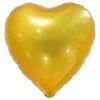 Kids Card Factory Gold Holographic Foil Heart Balloon