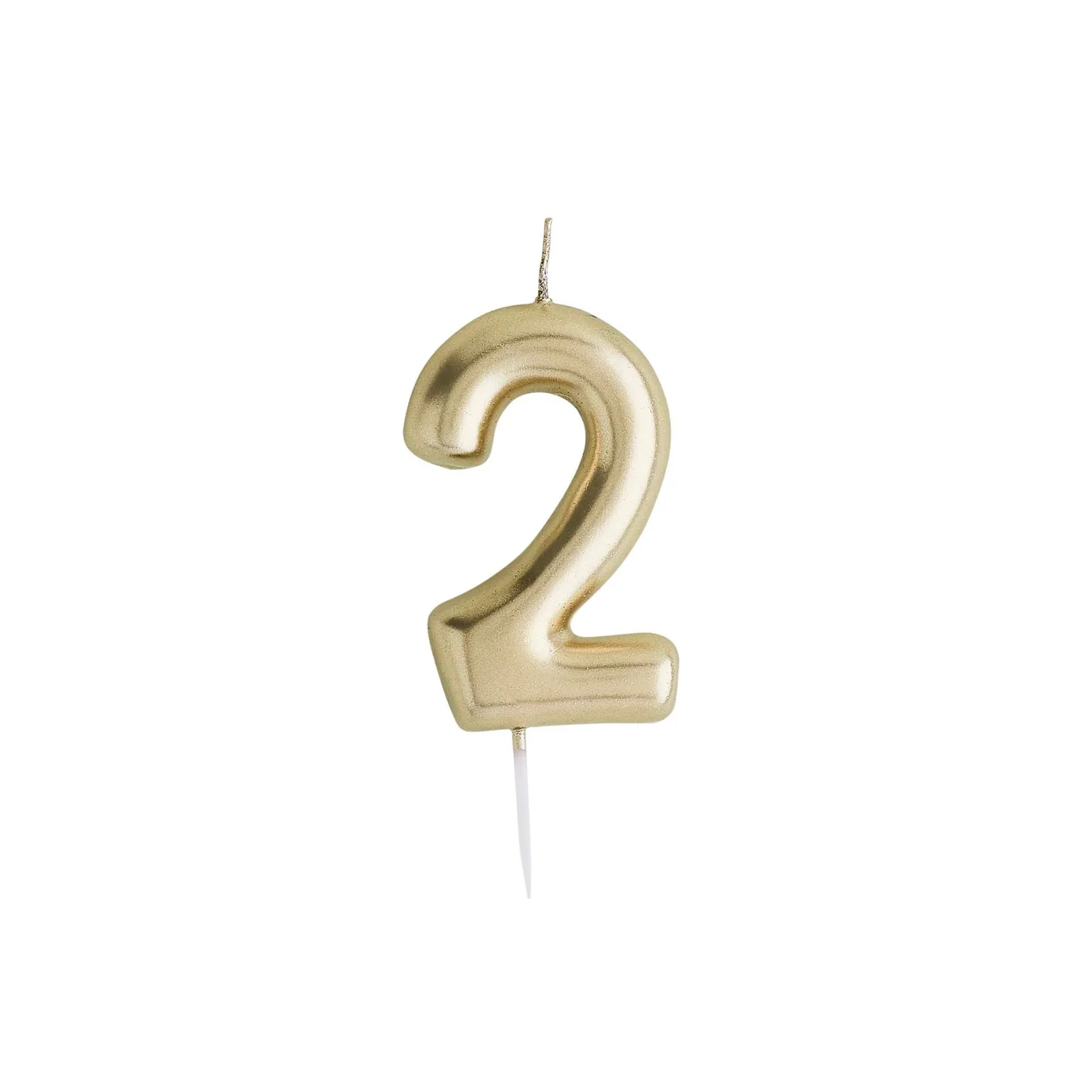 Online Gold Number Cake Candle (0-9) Cake Candles|Birthday Party