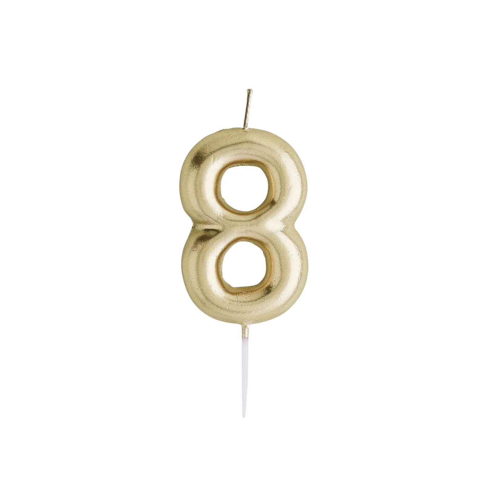 Online Gold Number Cake Candle (0-9) Cake Candles|Birthday Party