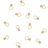 Card Factory Gold Ring Table Scatter
