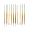 Outlet Gold Tall Ombre Skinny Cake Candles - Pack of 12 Cake Candles|Birthday Party