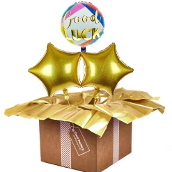 Card Factory Good Luck Balloon Bouquet - DELIVERED INFLATED!