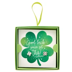 Hot Good Luck You've Got This Four Leaf Clover Earrings Jewellery & Keepsakes|Birthday Gifts