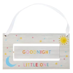 Kids Card Factory Good Morning & Goodnight Little One Spinning Plaque