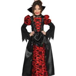 Best Gothic Vampiress Children's Fancy Dress Costume Fancy Dress|Halloween Party