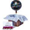 Card Factory Graffiti Happy Birthday Balloon & Lindt Chocolate Box