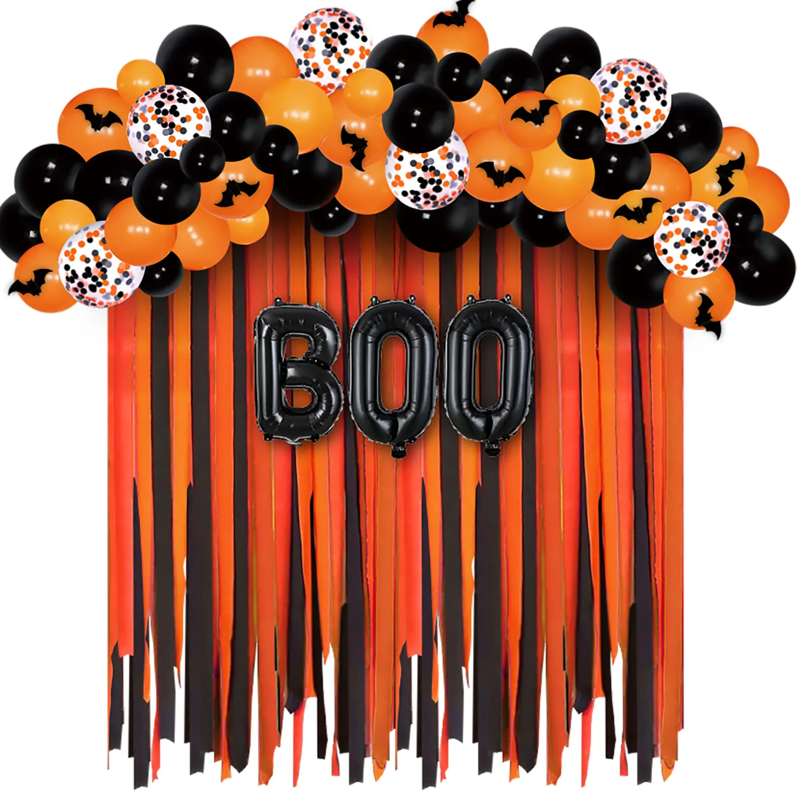 Hot Halloween Boo Balloon Decoration Kit Halloween Party
