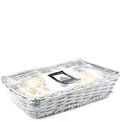 Hot Hamper Basket Kit Silver Gift Wrap|Gift Wrap For Him
