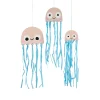 Hanging Jellyfish Decorations - Pack of 3 Birthday Party