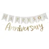 Happy Anniversary Customisable Card Banner Banners & Bunting|Anniversary Party