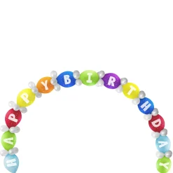 Sale Happy Birthday Balloon Chain Kit - 65 Balloons Kids Balloons For Kids|Balloons For Him