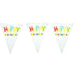 Card Factory Happy Birthday Balloons Party Tableware & Decorations Bundle - 8 Guests