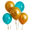Card Factory Happy Fathers Day 12-Inch Latex Balloons - Pack of 5