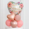 Outlet Happy Mother's Day Traditional Balloon Stack - Delivered Inflated! Personalised & Photo Balloons|Balloon Bouquets