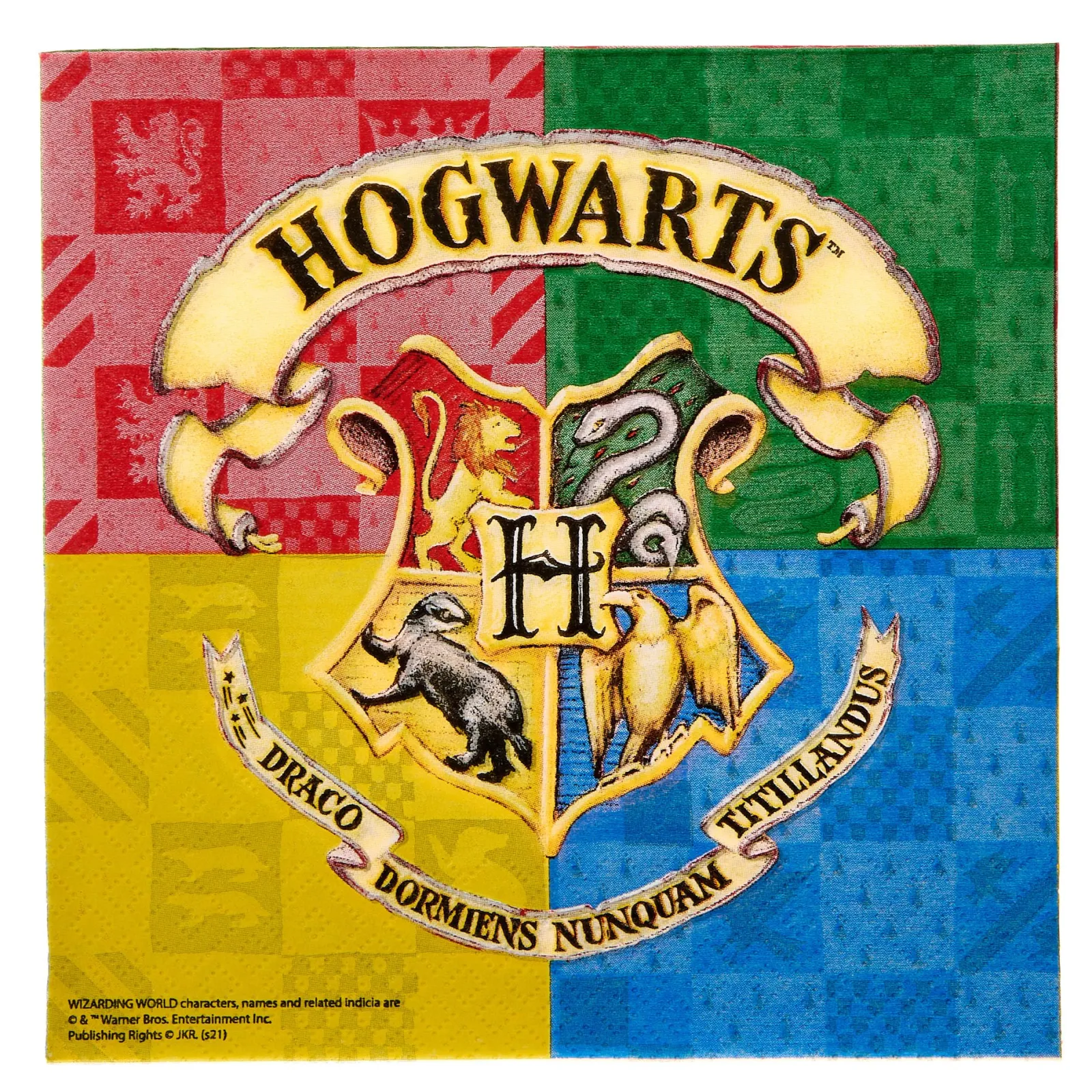 Card Factory Harry Potter Birthday Party Tableware & Decorations Bundle - 16 Guests