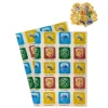 Kids Card Factory Harry Potter Hogwarts Houses Wrapping Paper - 2 Sheets & 2 Tags