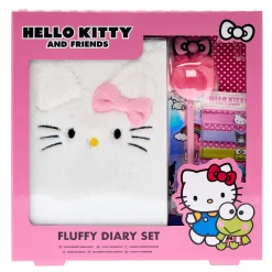 Kids Card Factory Hello Kitty & Friends Fluffy Diary Set