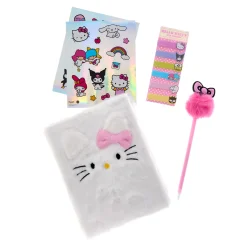 Kids Card Factory Hello Kitty & Friends Fluffy Diary Set