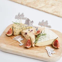 Card Factory Hello Little One Food Picks - Pack of 6