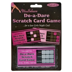 Card Factory Hen Party Do A Dare Scratch Card Game