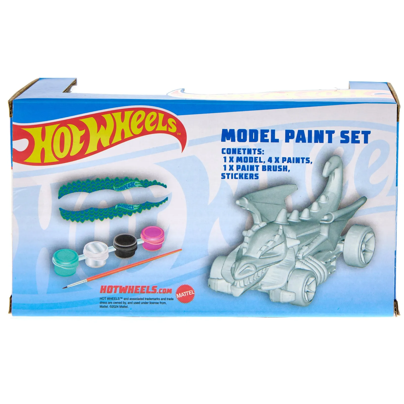 Kids Card Factory Hot Wheels Model Paint Set - Lucky Dip