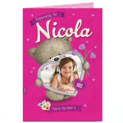 Kids Card Factory Hugs Bear Photo Card - You're The Best