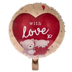 Online Hugs With Love 18-Inch Foil Helium Balloon Balloons For Him|Balloons For Her