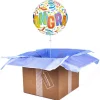 Kids Card Factory 22-Inch Bubble Balloon - Congratulations - DELIVERED INFLATED!