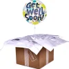 Card Factory 22-Inch Bubble Balloon - Get Well Soon - DELIVERED INFLATED!