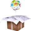 Online 22-Inch Bubble Balloon - Happy Birthday, Stars - DELIVERED INFLATED! Kids Balloons For Kids|Balloons For Him